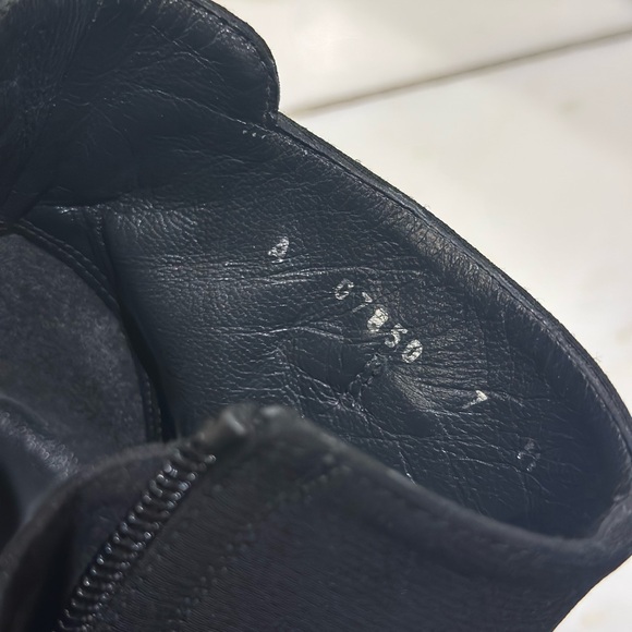 Stuart Weitzman heeled ankle boots with buckle - Picture 7 of 10